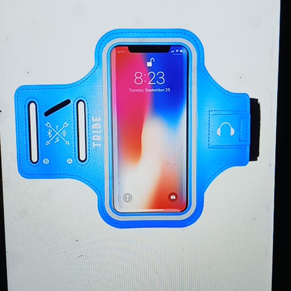 TRIBE Water Resistant Cell Phone Armband Case